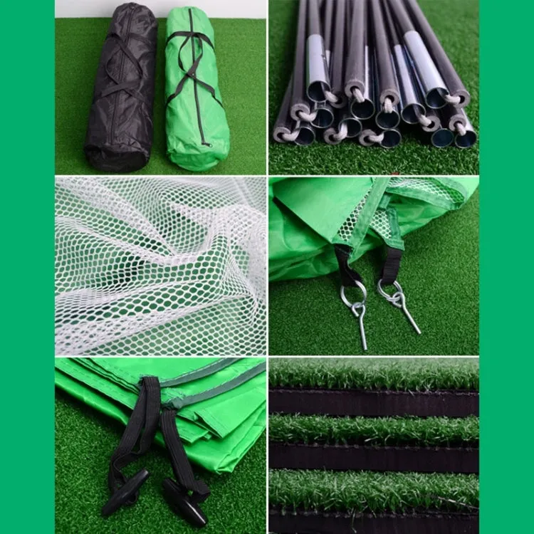 PGM Golf Training Aids Indoor Sports Hitting Practice Net 3m(Green)