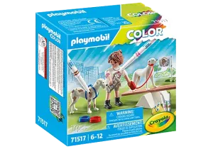 Playmobil - 71517 | Color: Dogs Training