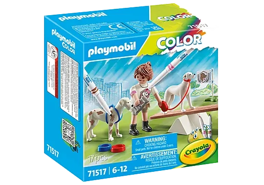 Playmobil - 71517 | Color: Dogs Training