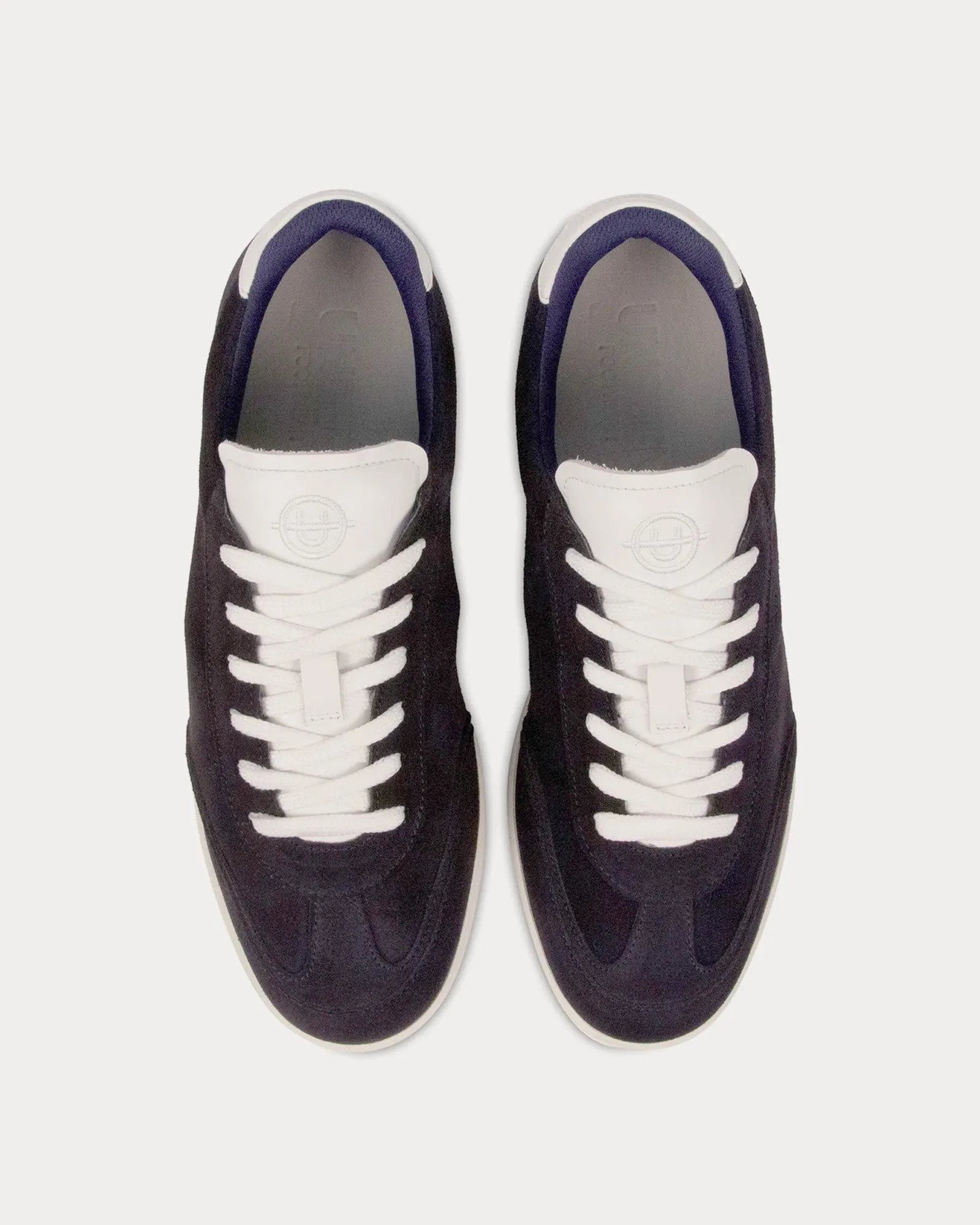 Portelet Navy Low Top Sneakers