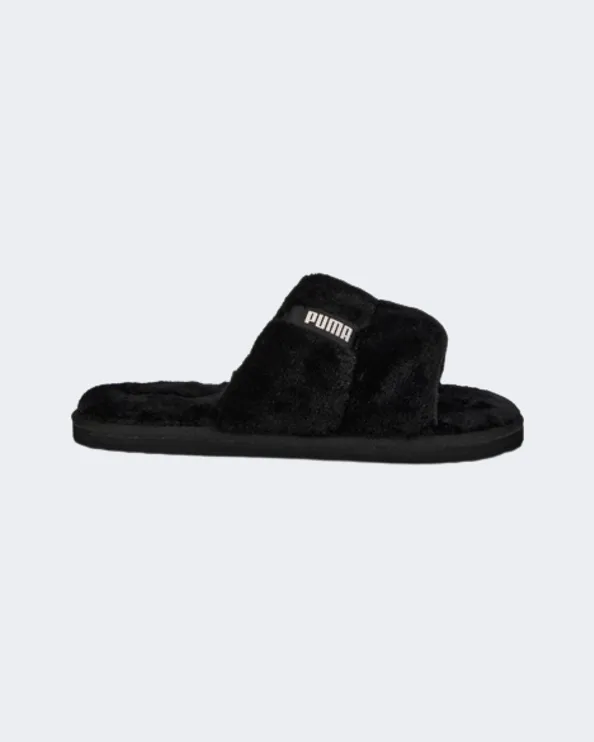 Puma Fluff Solo Women Lifestyle Slippers Black 38752201