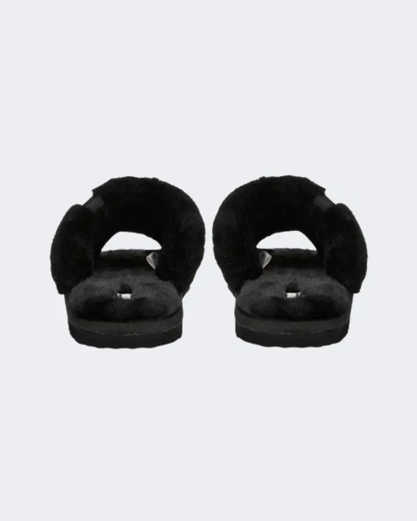 Puma Fluff Solo Women Lifestyle Slippers Black 38752201