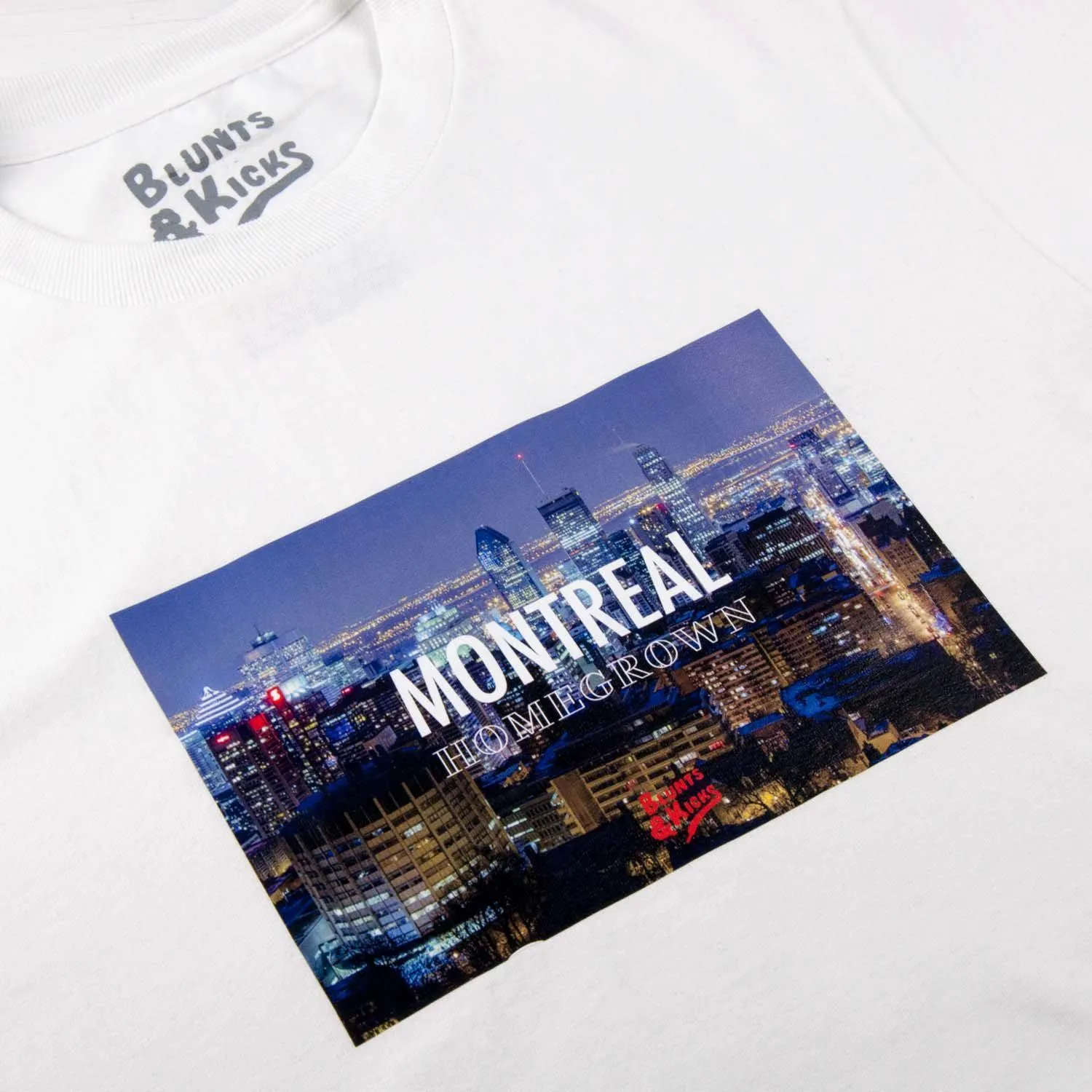 "Montreal Homegrown" City Print T-Shirt - White