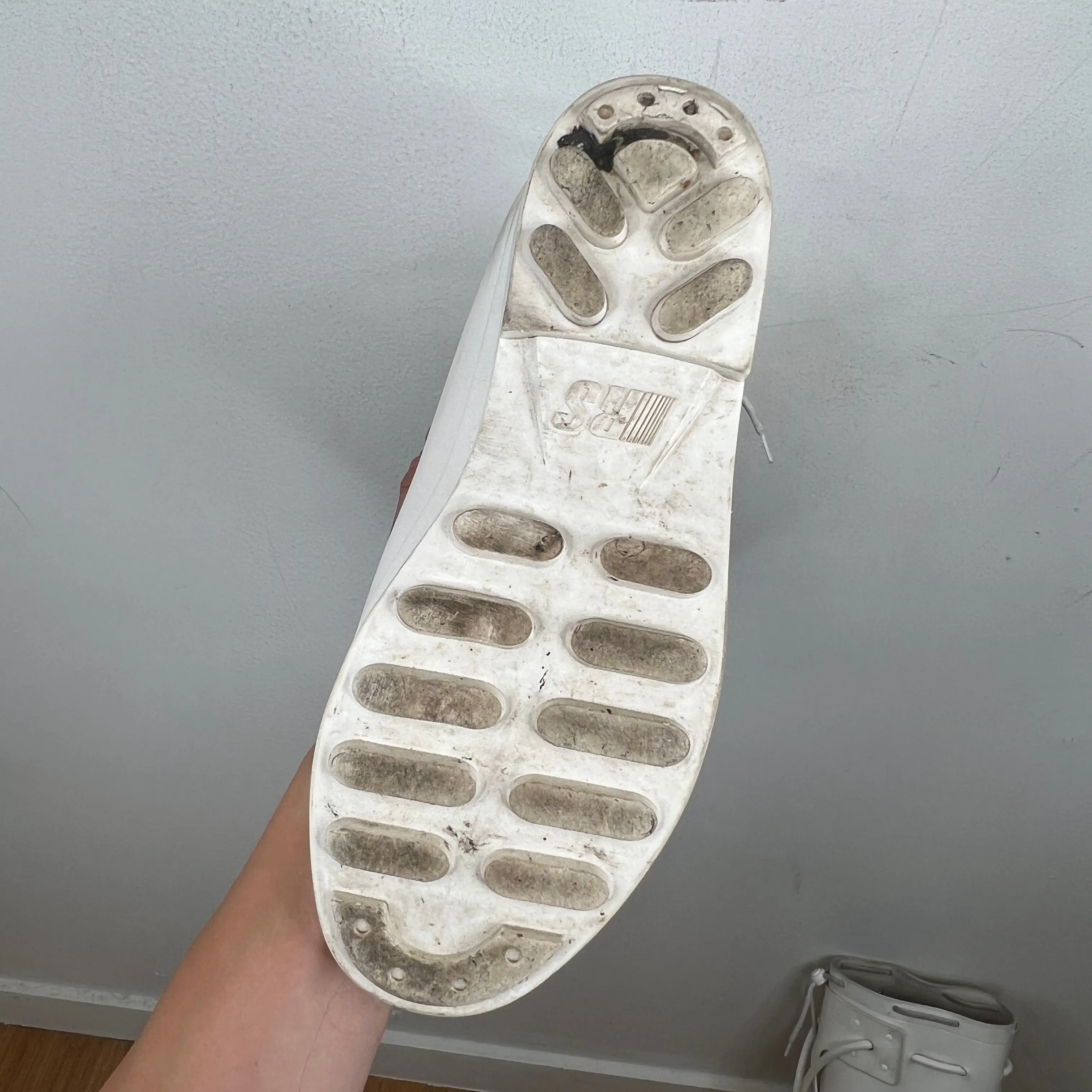 Raf Simons White Future Wellington Boots