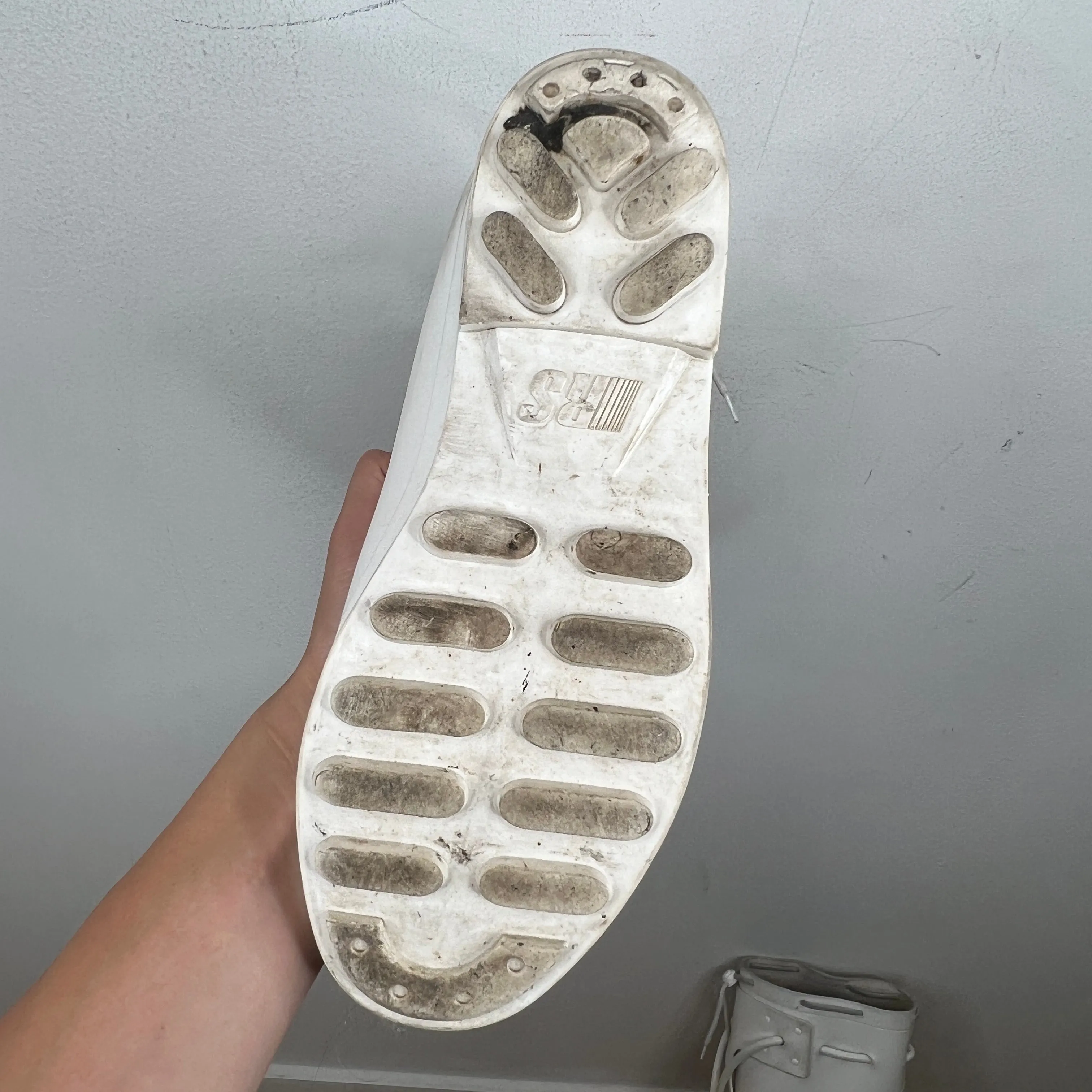 Raf Simons White Future Wellington Boots