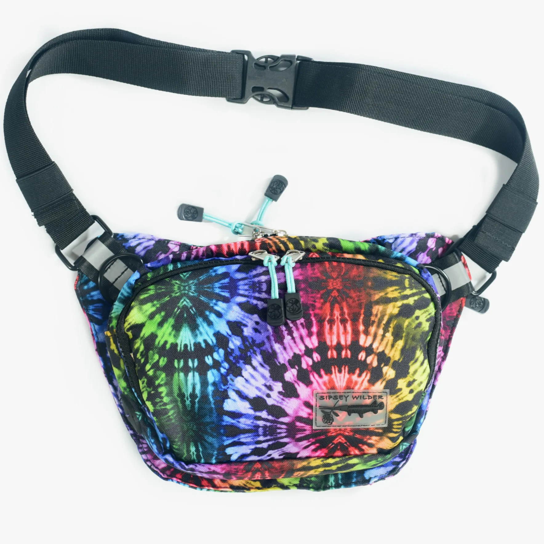 Rainbow Tie-Dye Hip Bag V2
