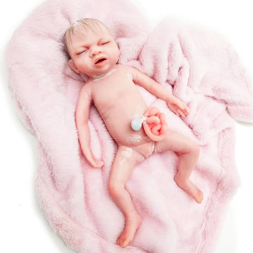 Realistic Premature Baby Birthing Simulator 'Libby' with Gastrochisis - 32 Weeks Gestation