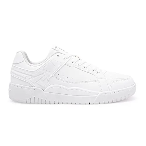 Red Tape Women's Casual Sneakers Shoes | Soft Cushioned Insole, Slip-Resistance, Dynamic Feet Support, Arch Support & Shock Absorption, Model RLL0075, White, UK6/US8