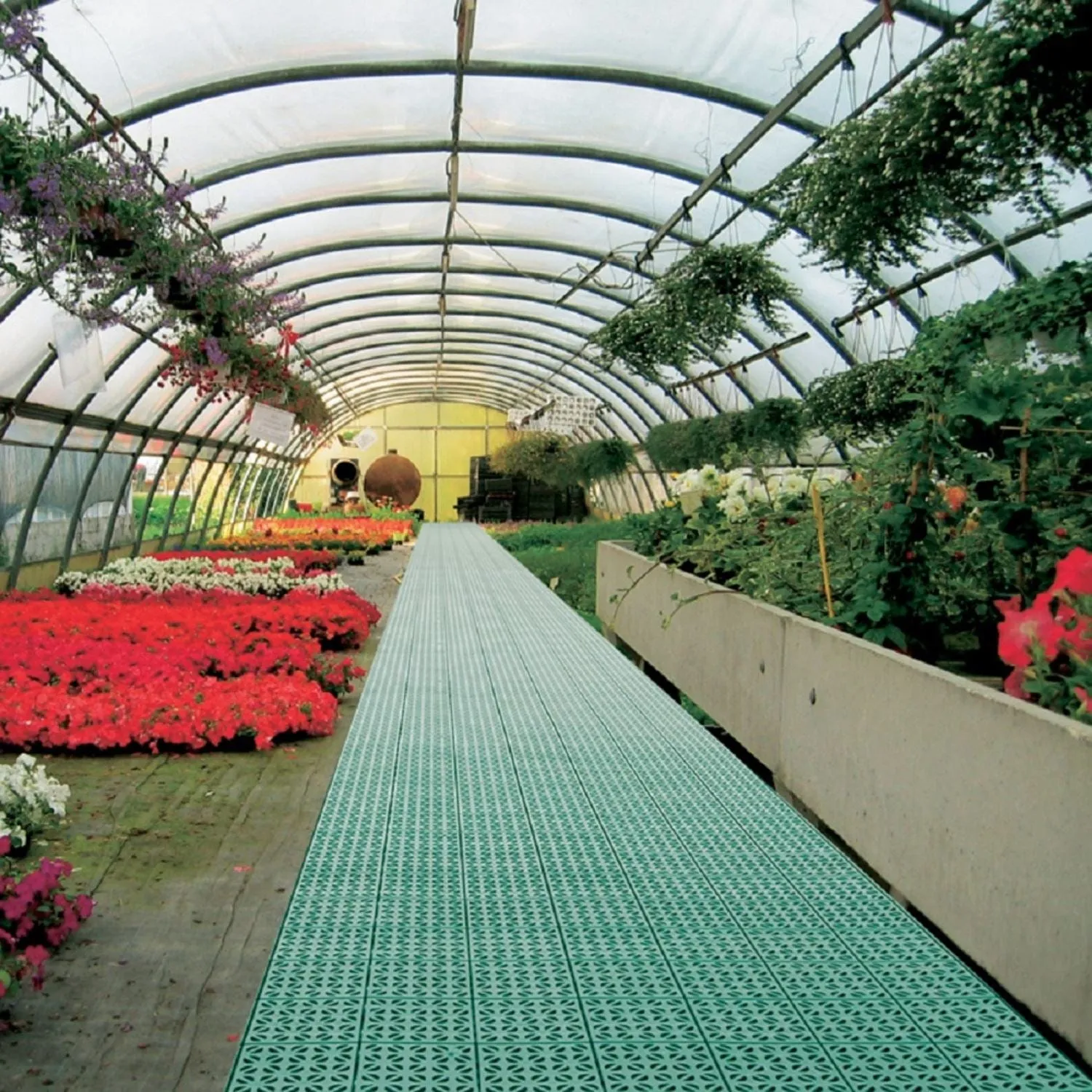 Riverstone | MONT 20' Greenhouse Interlocking Flooring System - 54 Tiles Kit