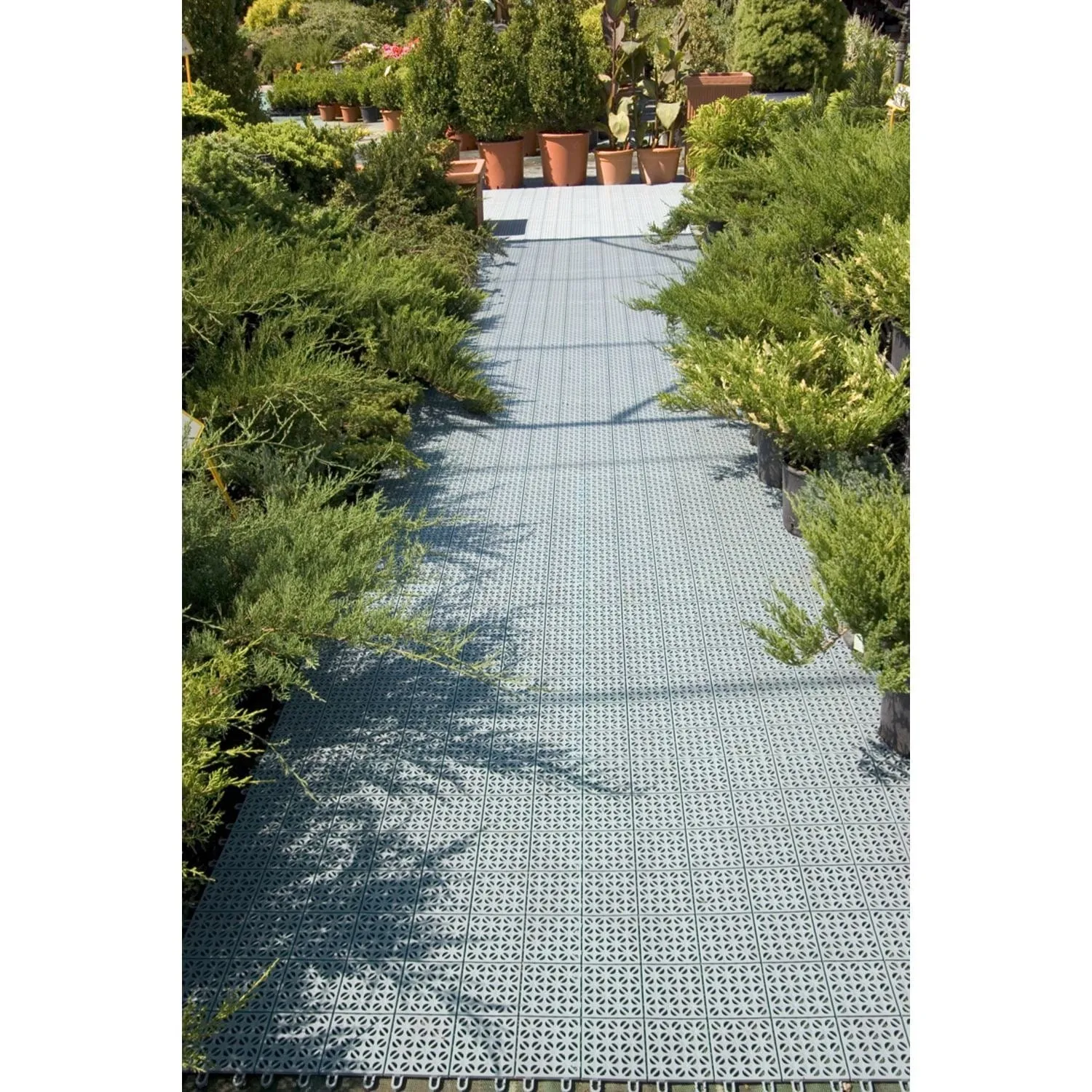 Riverstone | MONT 20' Greenhouse Interlocking Flooring System - 54 Tiles Kit