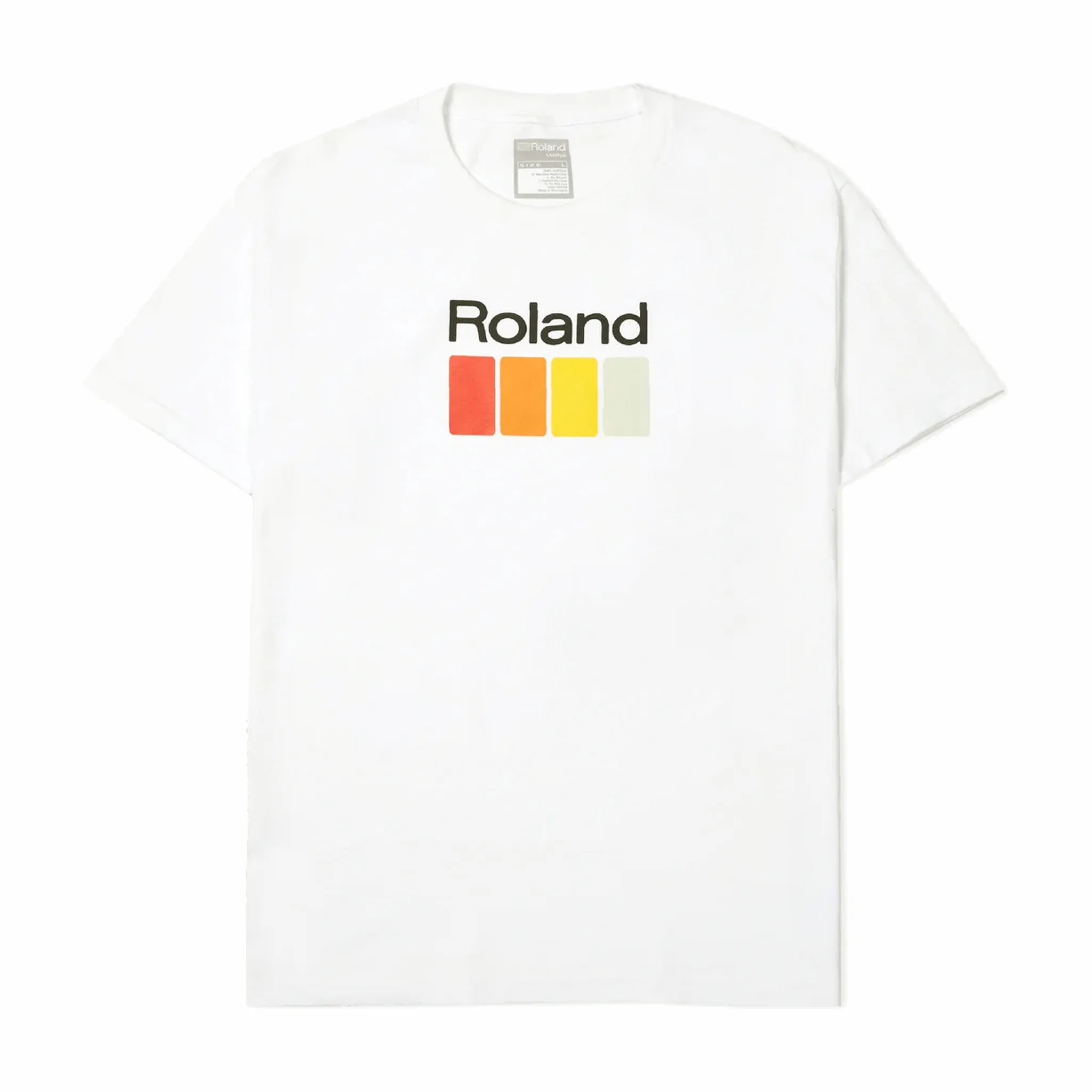 Roland Lifestyle Buttons T-Shirt (Natural)