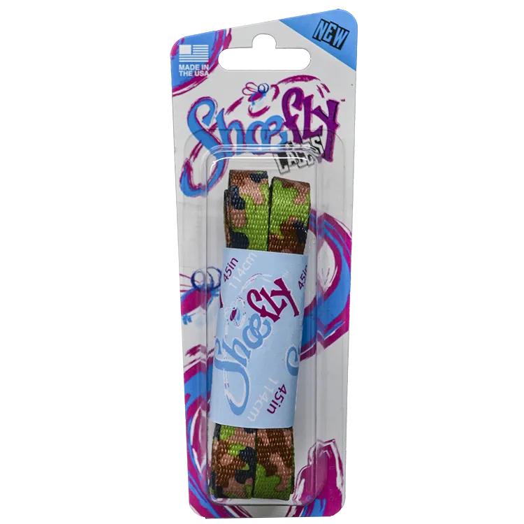 ShoeFlys ® Fashion Laces | Camo Printed