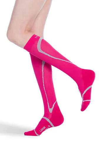 Sigvaris 412C High Tech, 20-30 mmHg, Knee High, Closed Toe