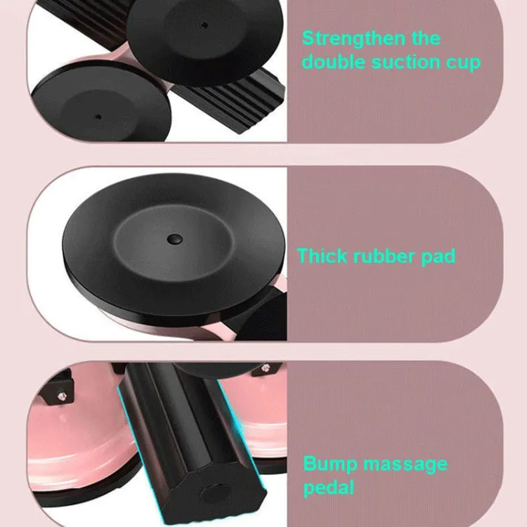 Sit-Up Aid Exercise Abdominal Fitness Device, Specification: Pink Single Suction Cup