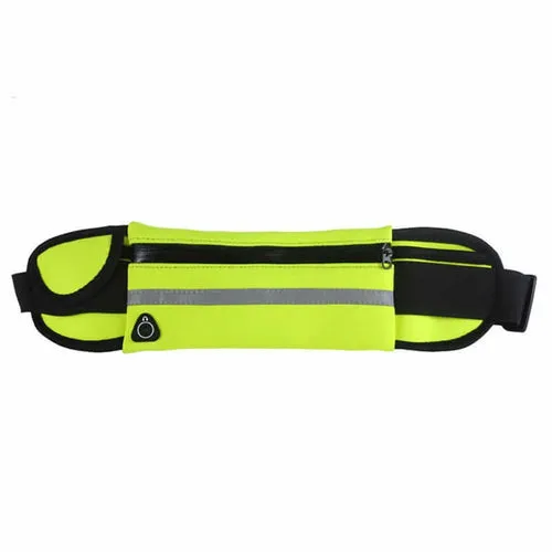 StashBandz Unisex Running Belt, Travel Money Belt, Fanny Pack, Waist Pack for Women and Men, 4 Big Security Pockets and Zipper, Fits All Size Phone, Passport, and More, Extra Wide Spandex Sports Bags