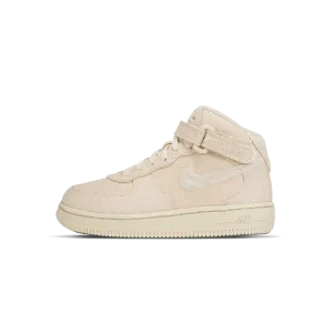 Stussy x Nike Air Force 1 Mid PS 'Fossil'