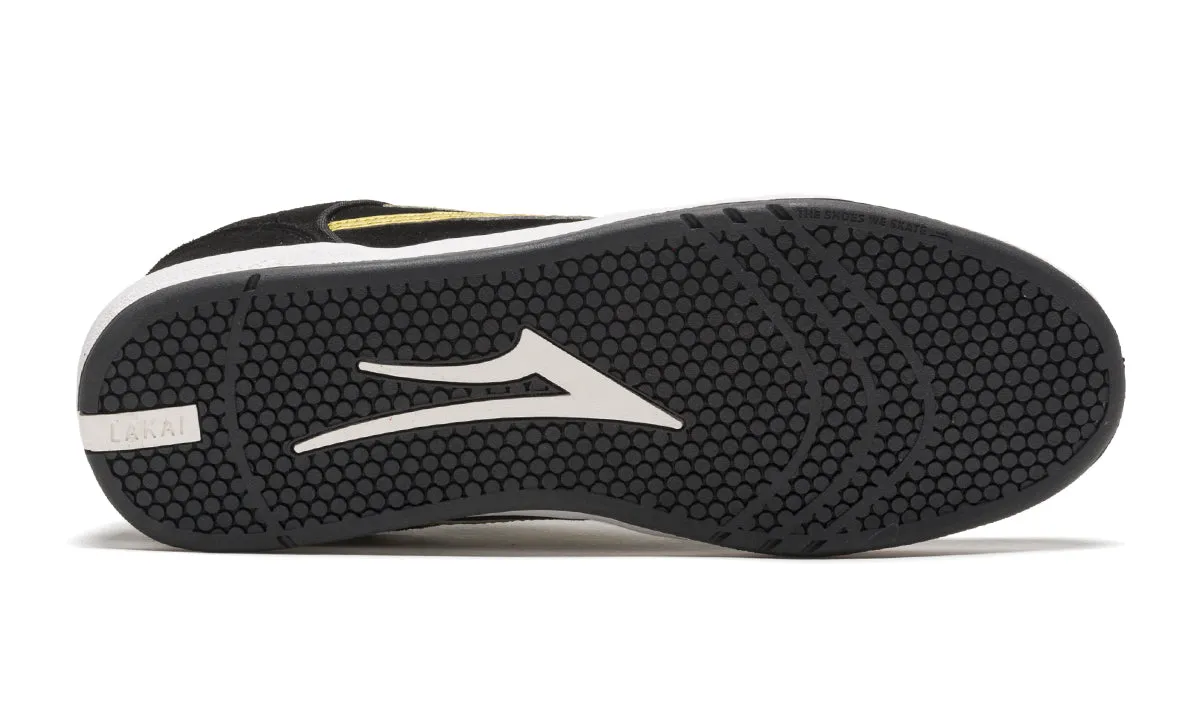 TELFORD LOW BLACK/GOLD SUEDE