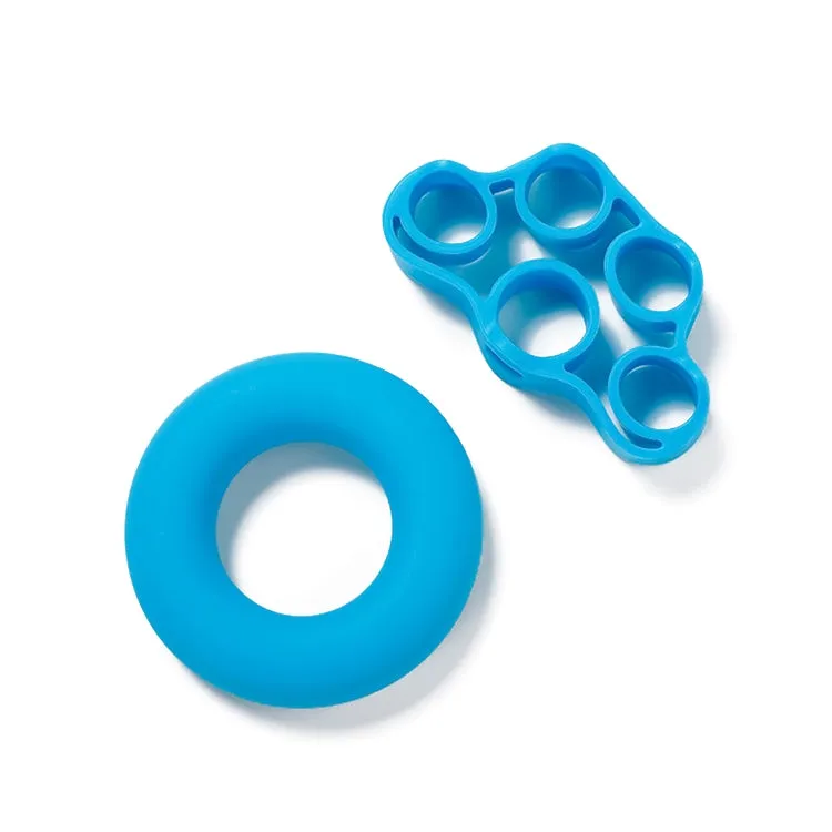 TF122 2 in 1 Silicone Grip Ring   Grip Device Set(Blue)
