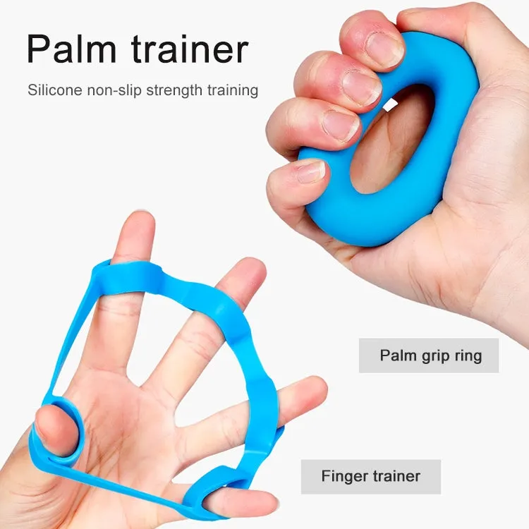 TF122 2 in 1 Silicone Grip Ring   Grip Device Set(Blue)