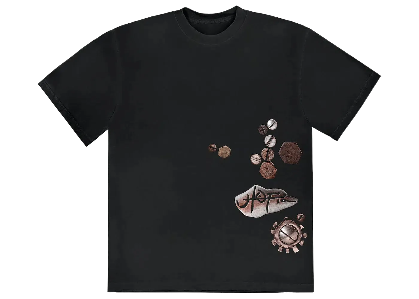 Travis Scott Utopia B5 Tee Black