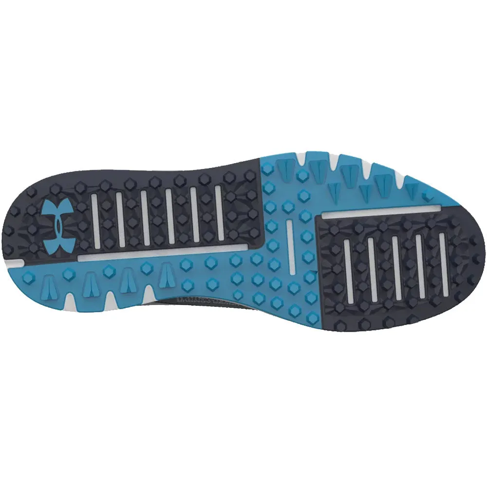 Under Armour Charged Draw 2 Spikeless Waterproof Shoes - Halo Gray/Capri/Midnight Navy