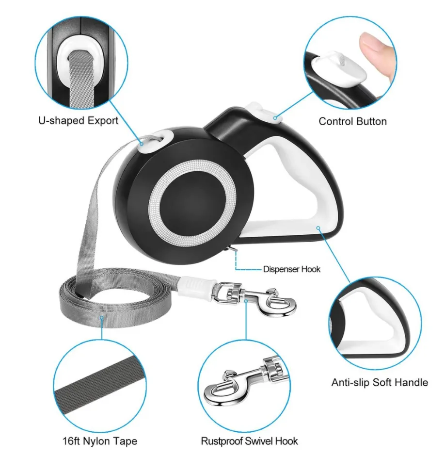 UPSKY Dog/Cat Retractable Leash