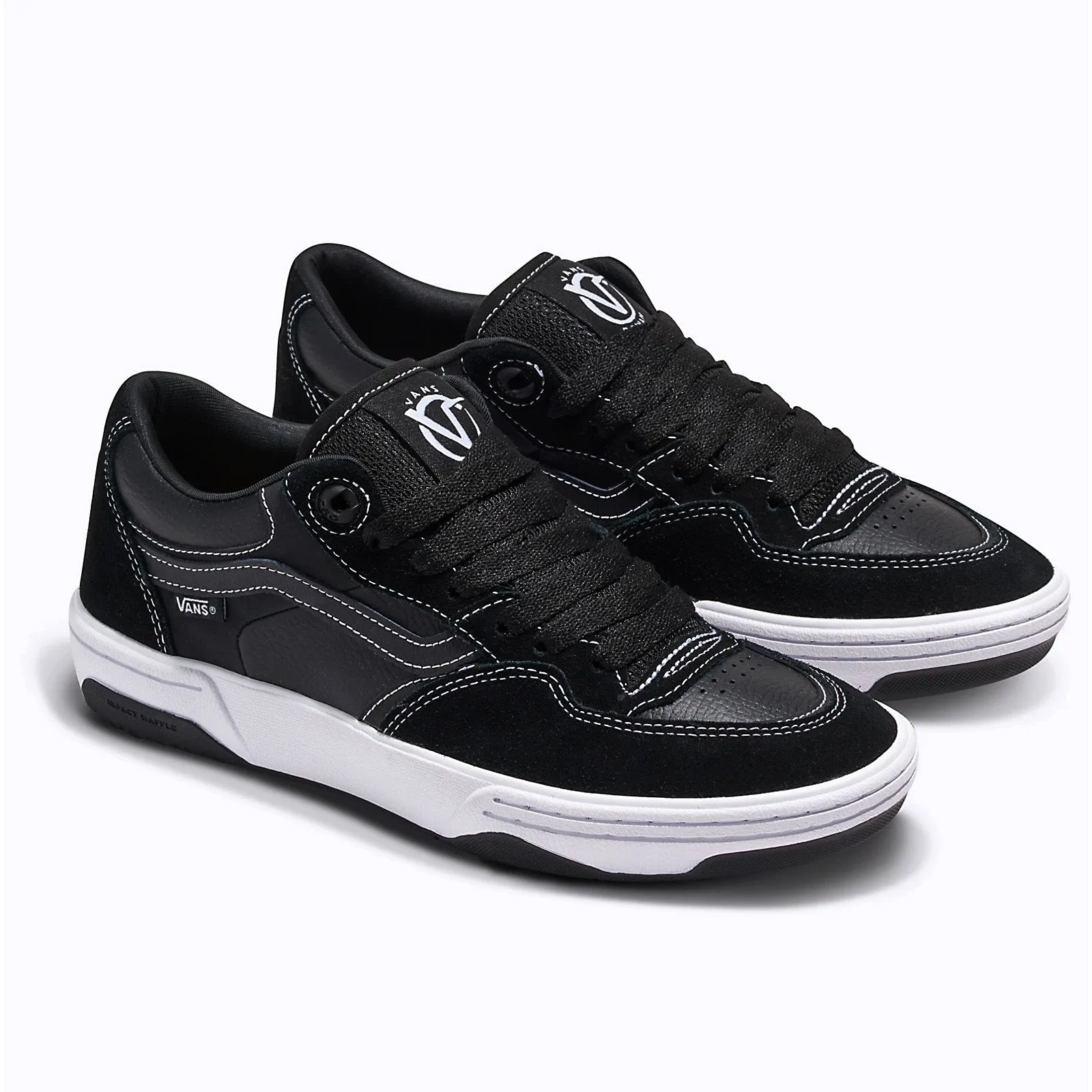 Vans Rowan 2 Skateboard Shoe - Black/White