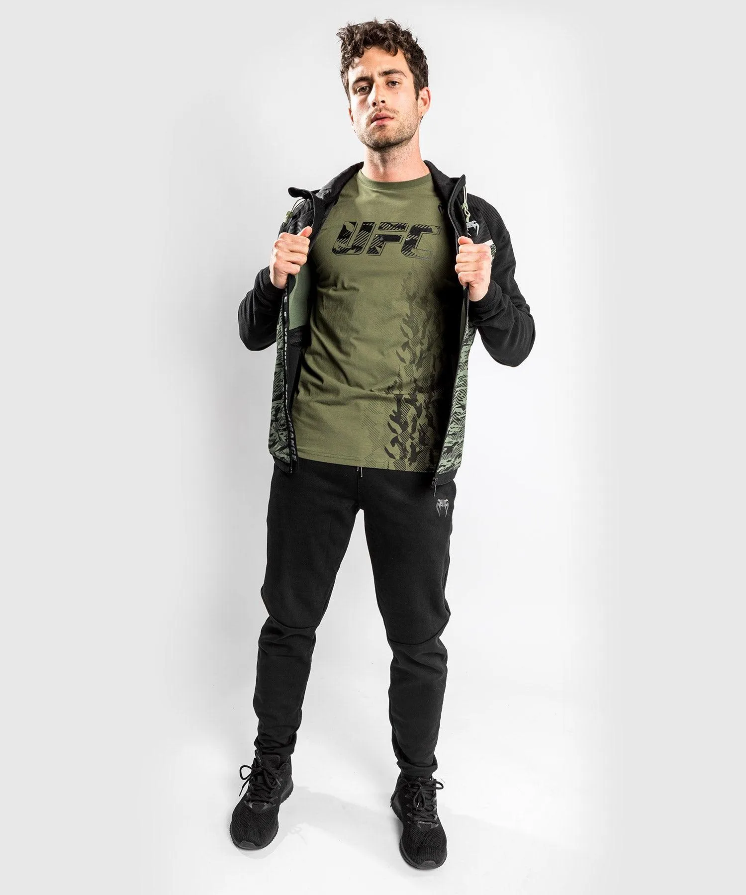 Venum Laser Evo 2.0 Hoodie - Khaki Camo