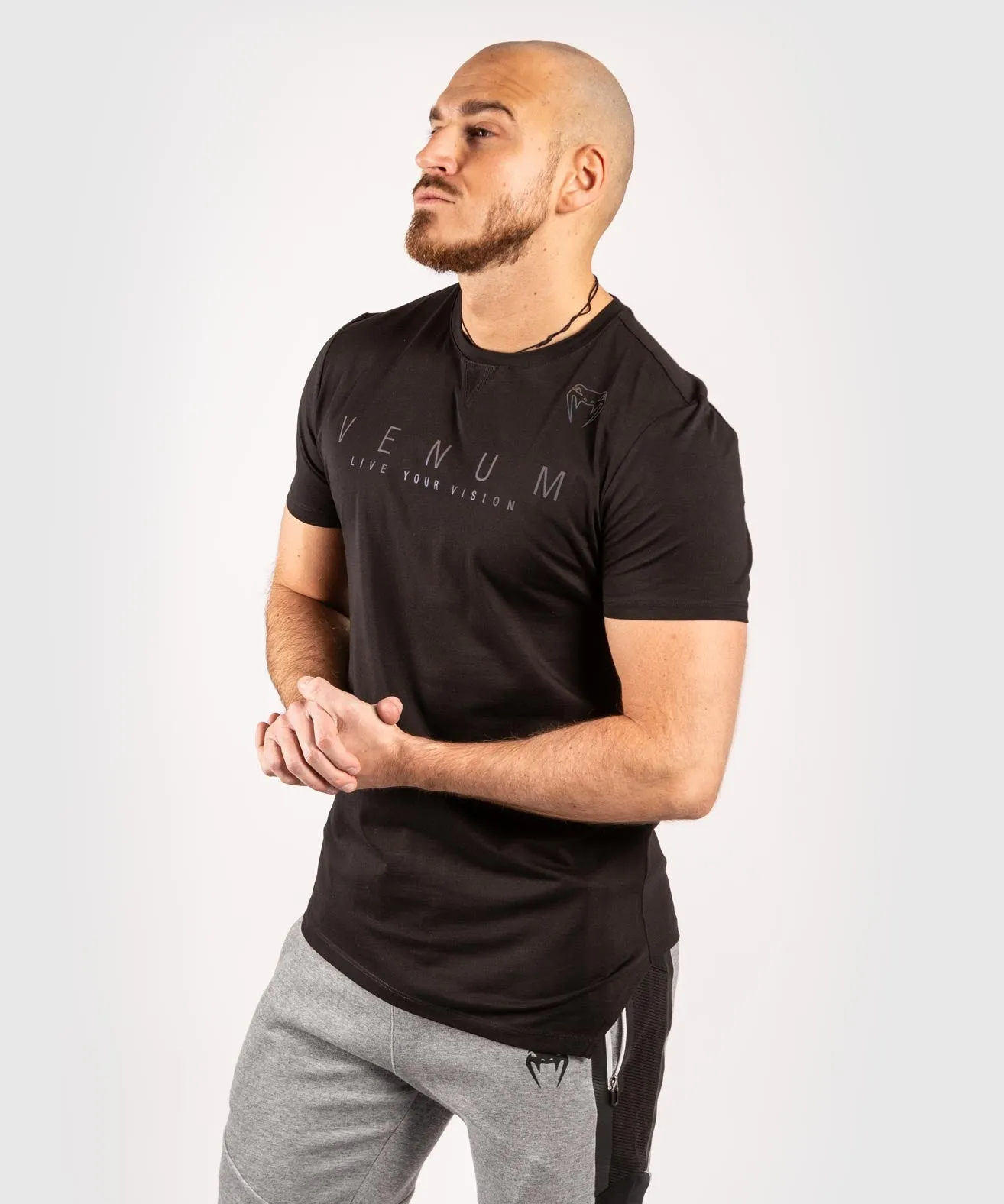 Venum LiveYourVision T-Shirt - Black/Iridescent