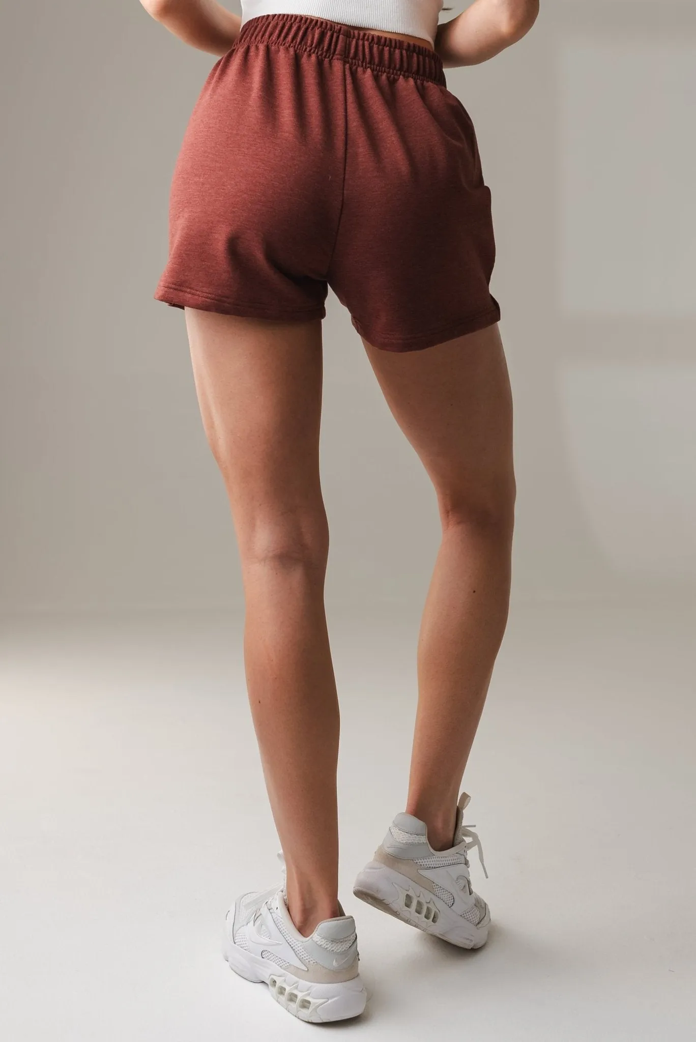 Vitality Studio Boxer Short - Rosewood Marl