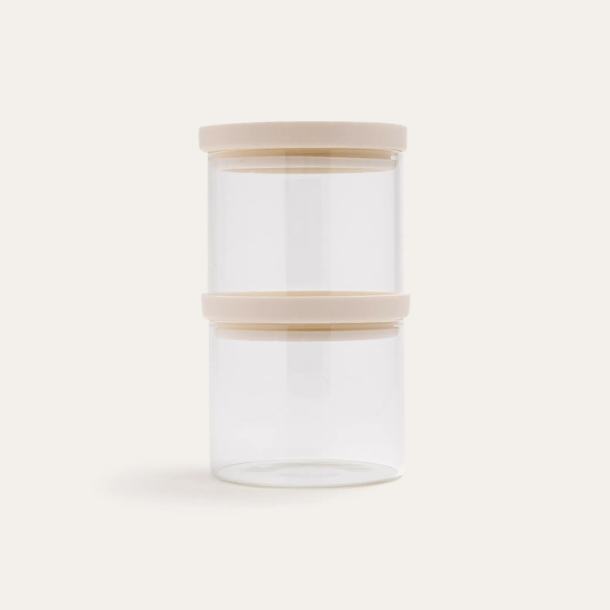 Wategos Glass Pantry Jars 2pk | Oat Milk 450ml