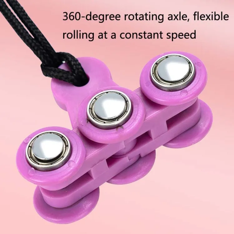 Weighted Fitness Hoop Abdomen Circle, Specification: 19 Knots (Pink)