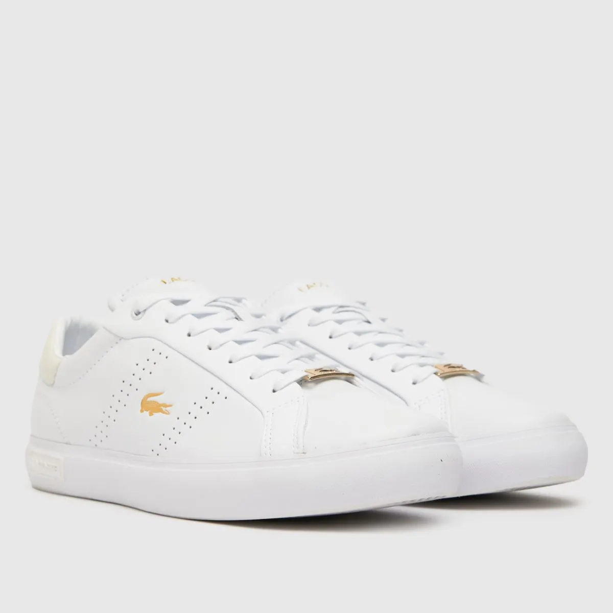 Womens Powercourt 1122 - White/Gold