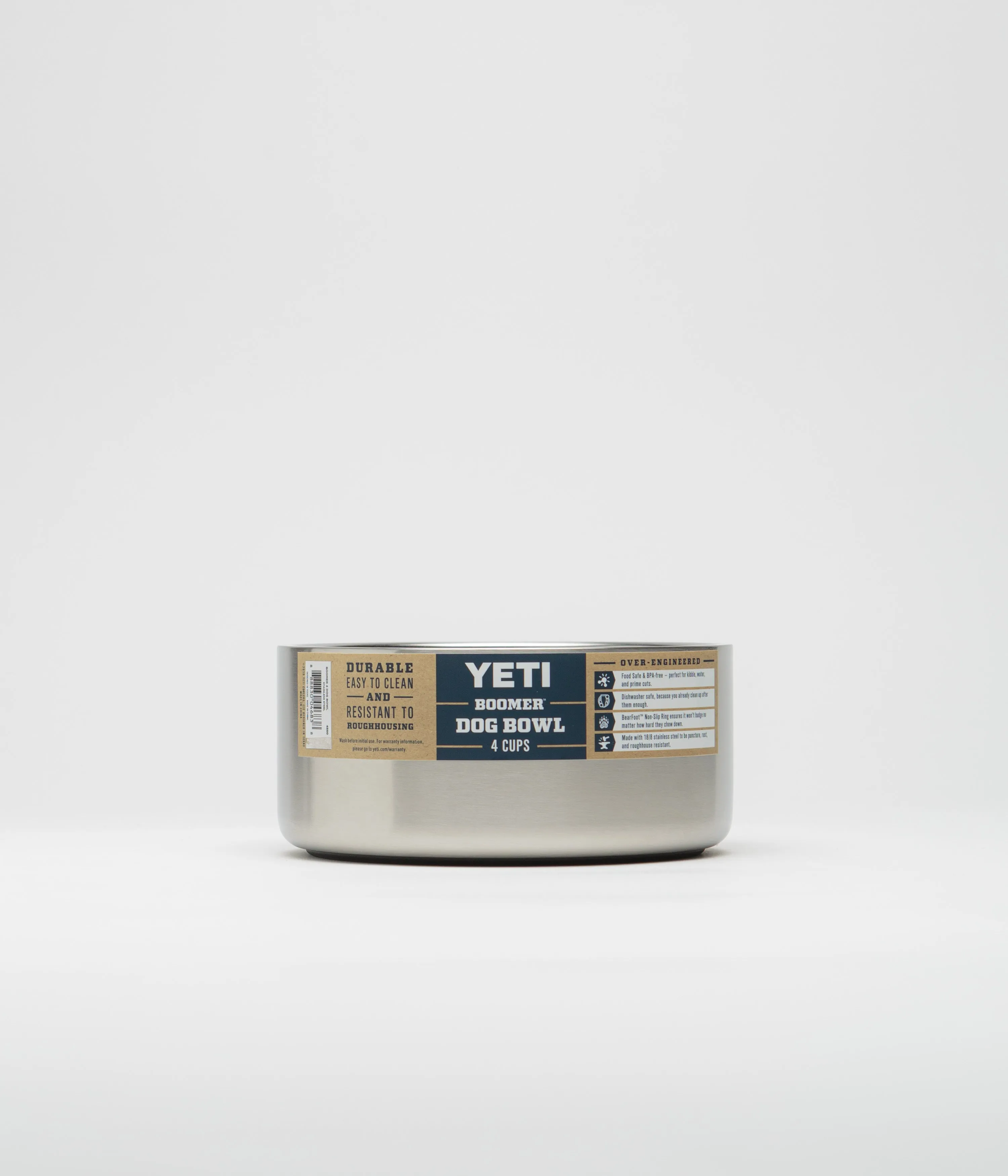 Yeti Boomer 4 Dogbowl - Stainless Steel
